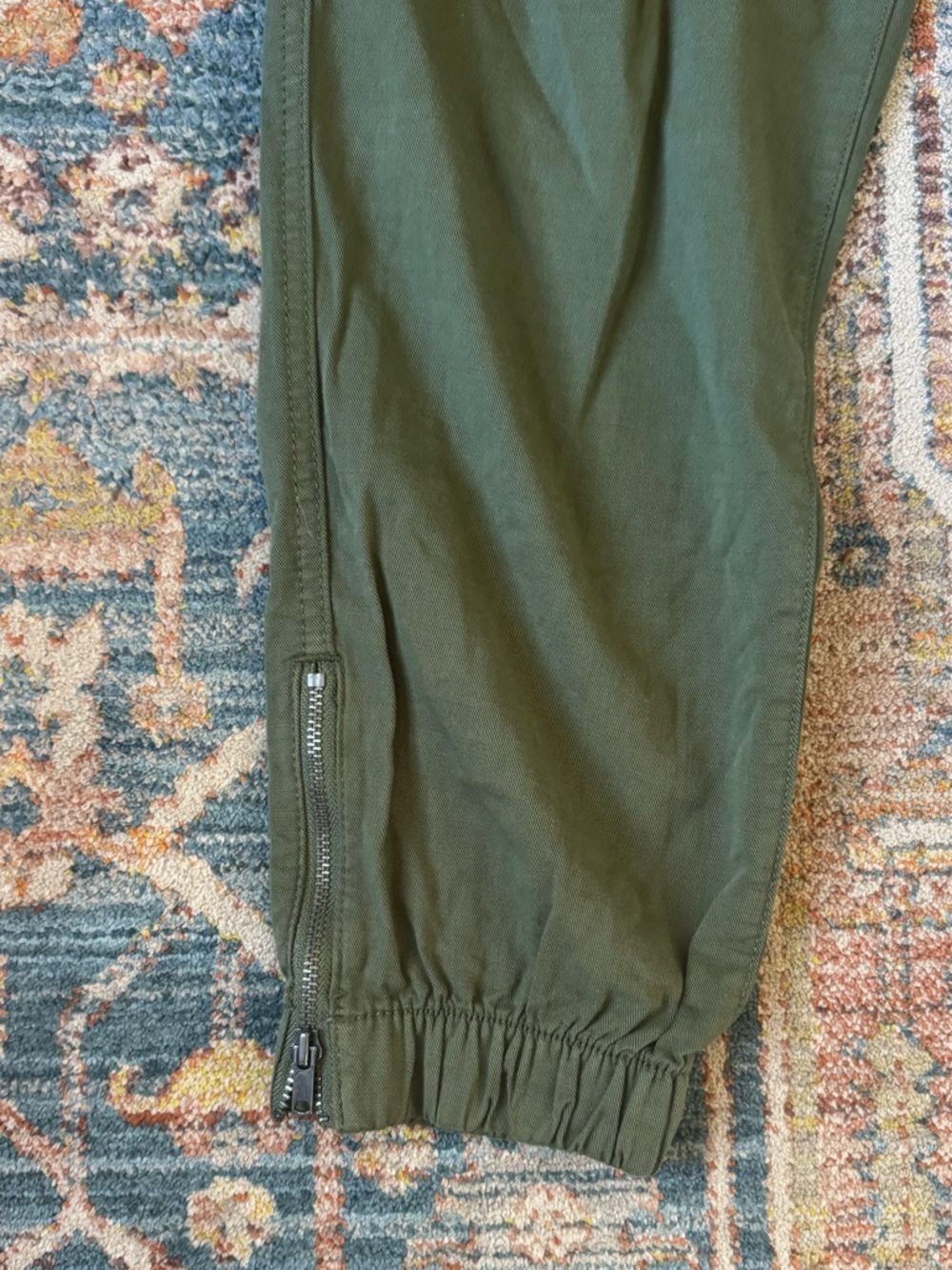 Gap Green Lightweight Joggers Size 6 - Picture 2 of 6